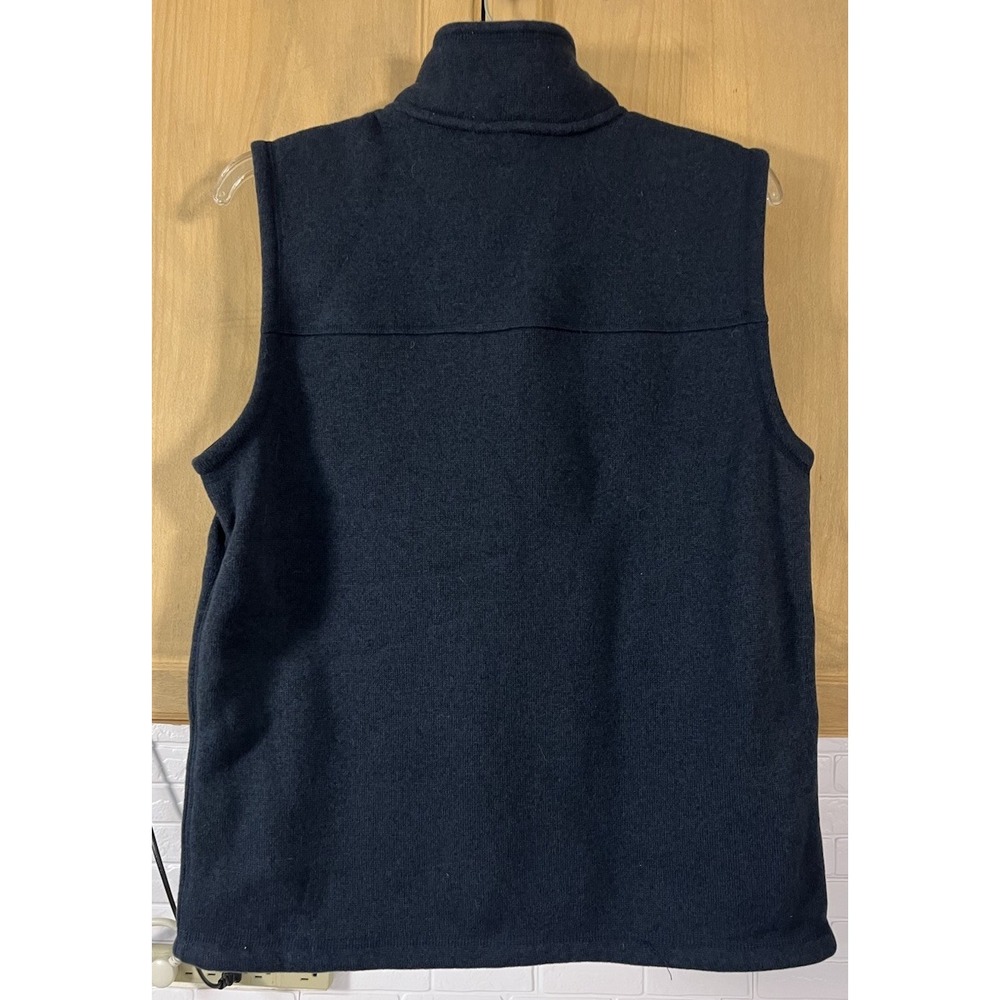The North Face Men's Sweater Vest‎ Lg Full Zip NWT *Logo - Picture 3 of 7